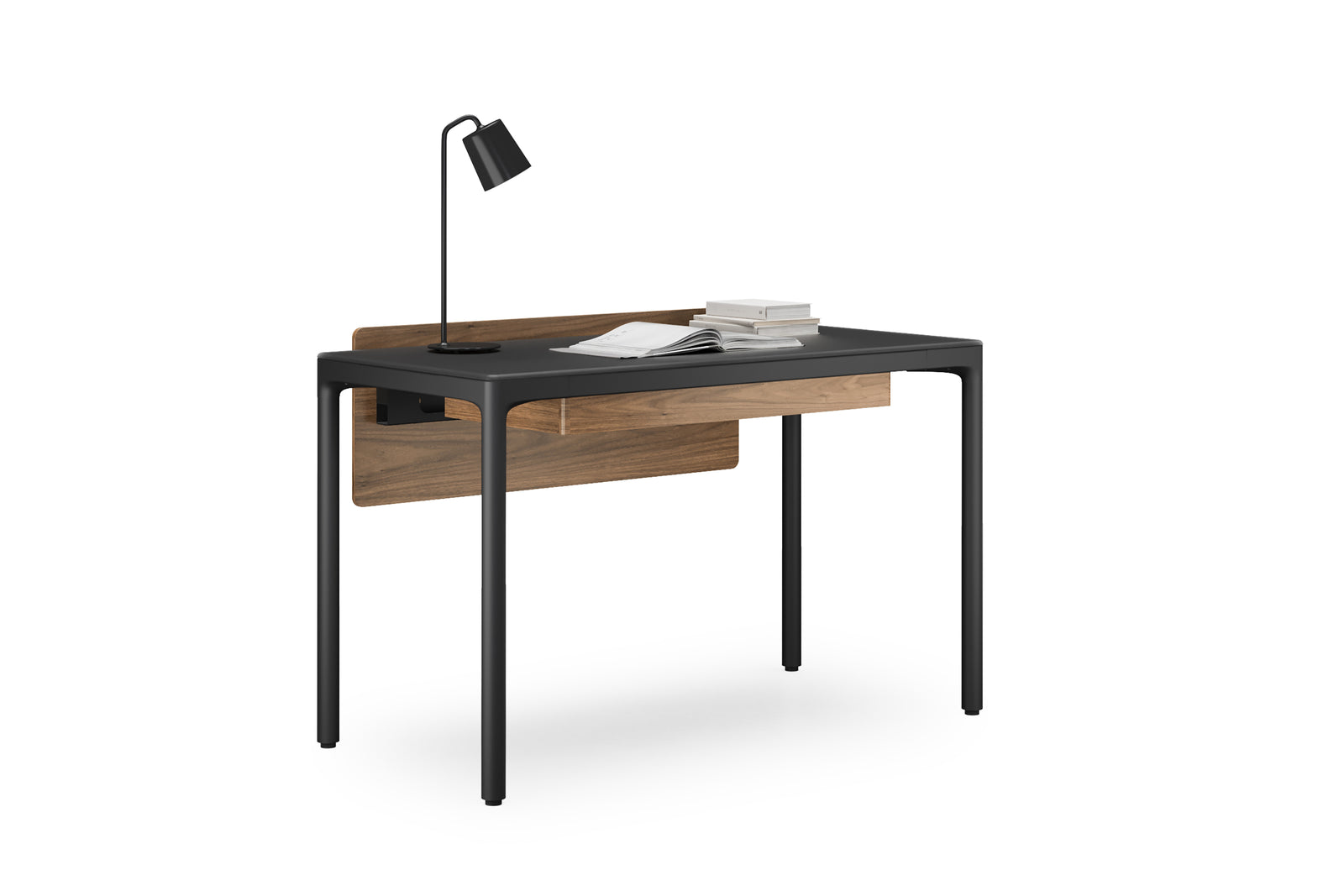 Black Luma Stationary Desk 6761S