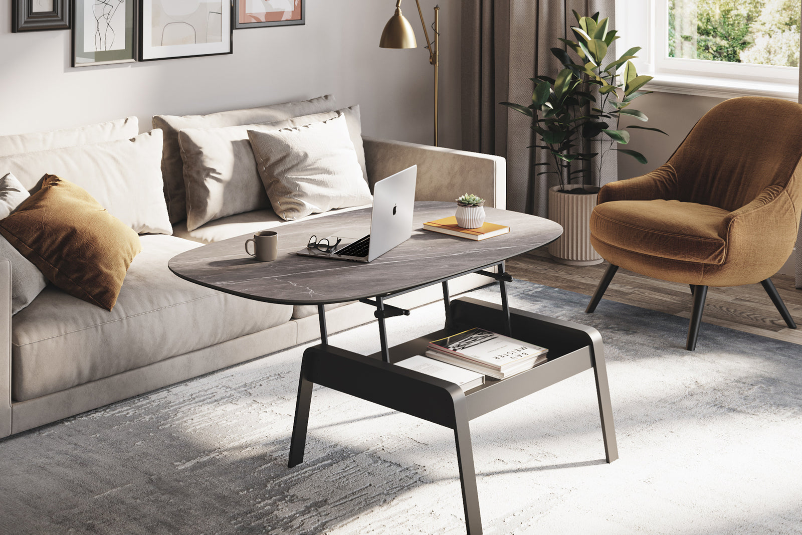 Cloud 9 Lift Coffee Table