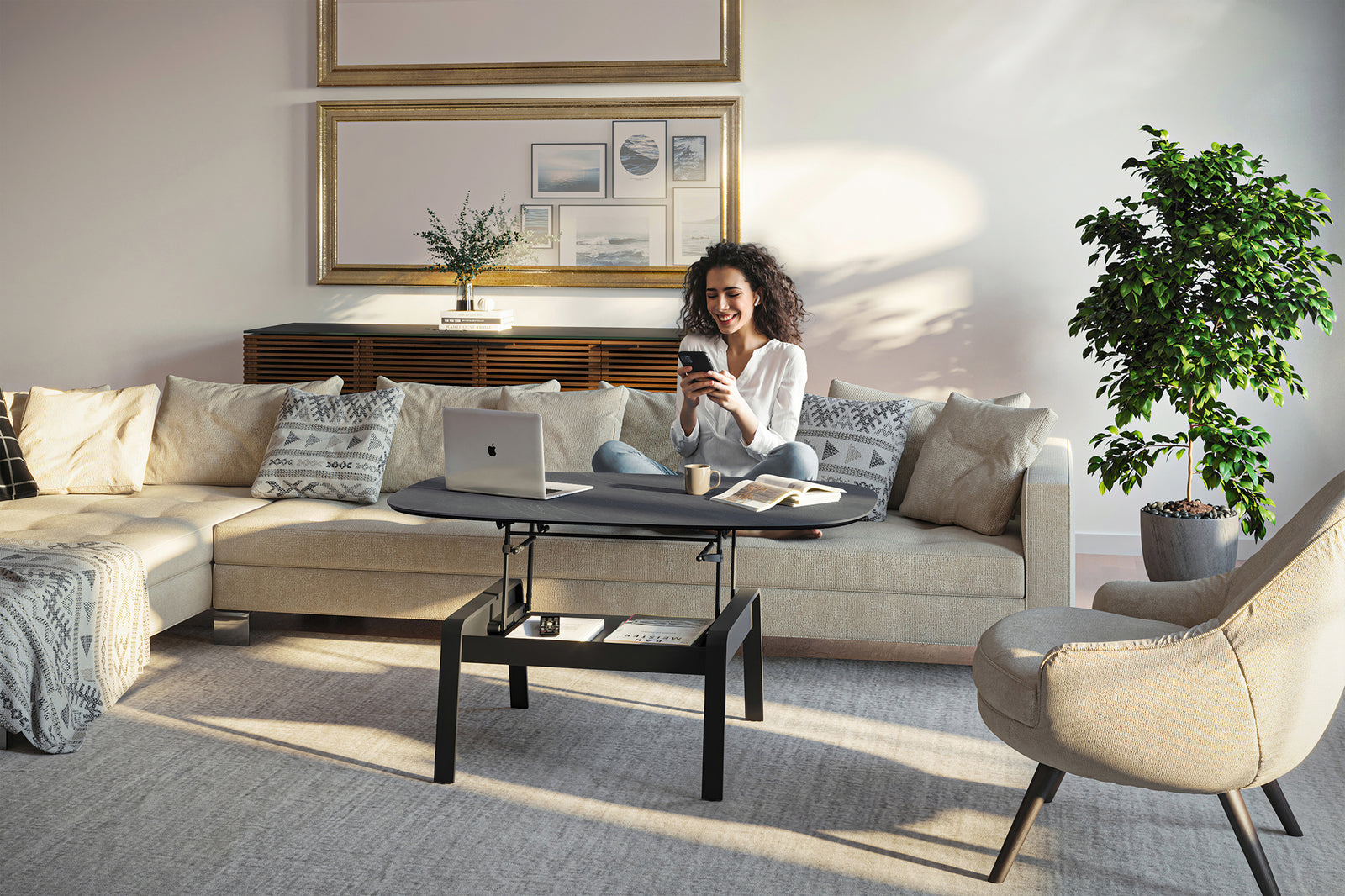 Cloud 9 Lift Coffee Table