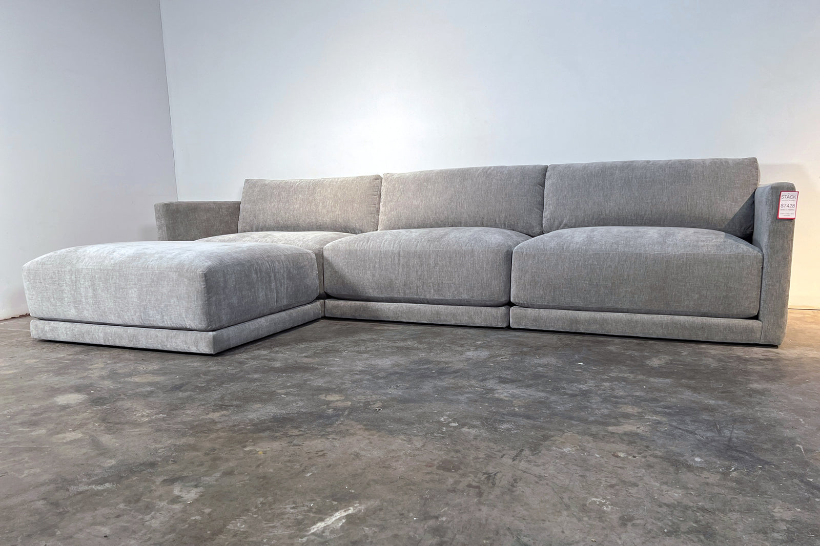 Stack Sofa with Ottoman