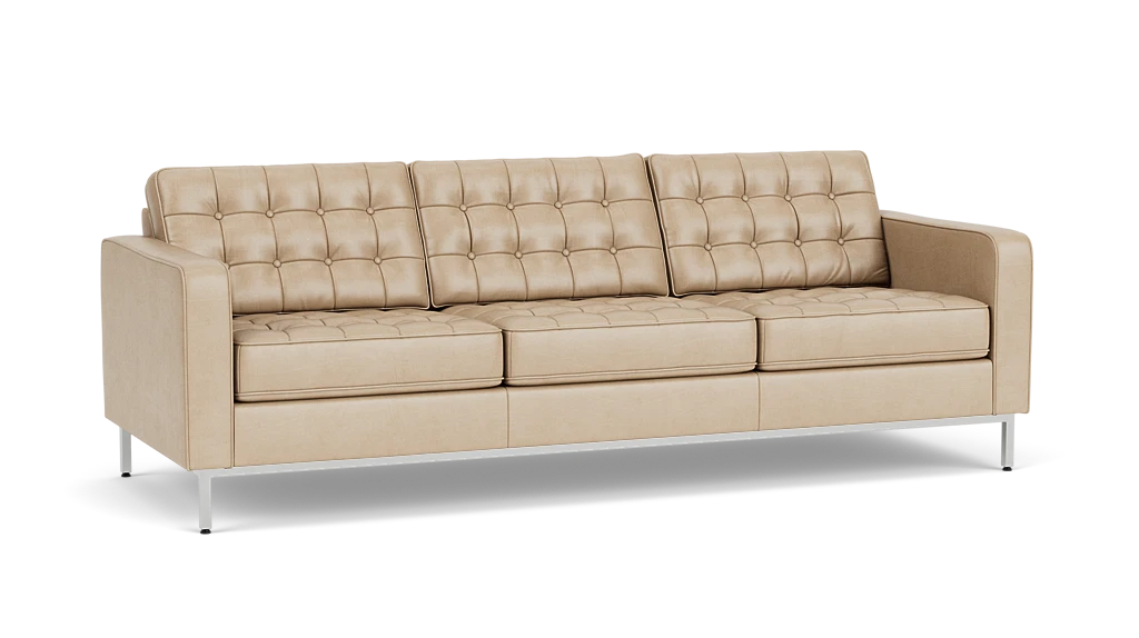 Reverie 3 Seat Leather Sofa