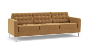 Reverie 3 Seat Fabric Sofa