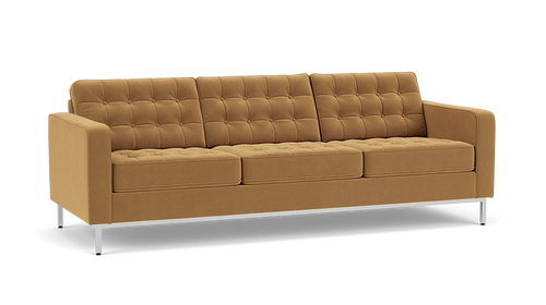 Reverie 3 Seat Fabric Sofa