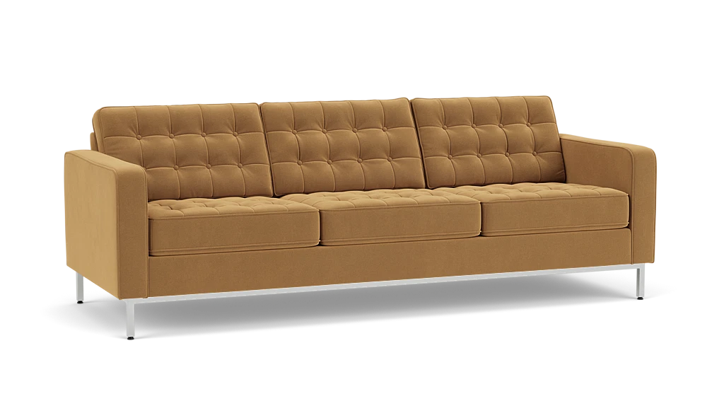 Reverie 3 Seat Fabric Sofa