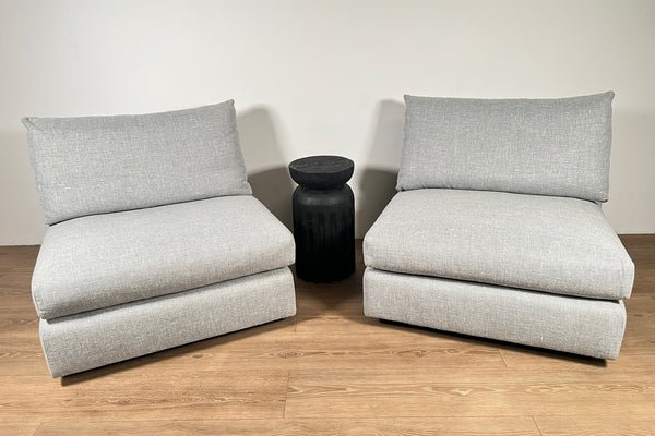 Armless Swivel Chair