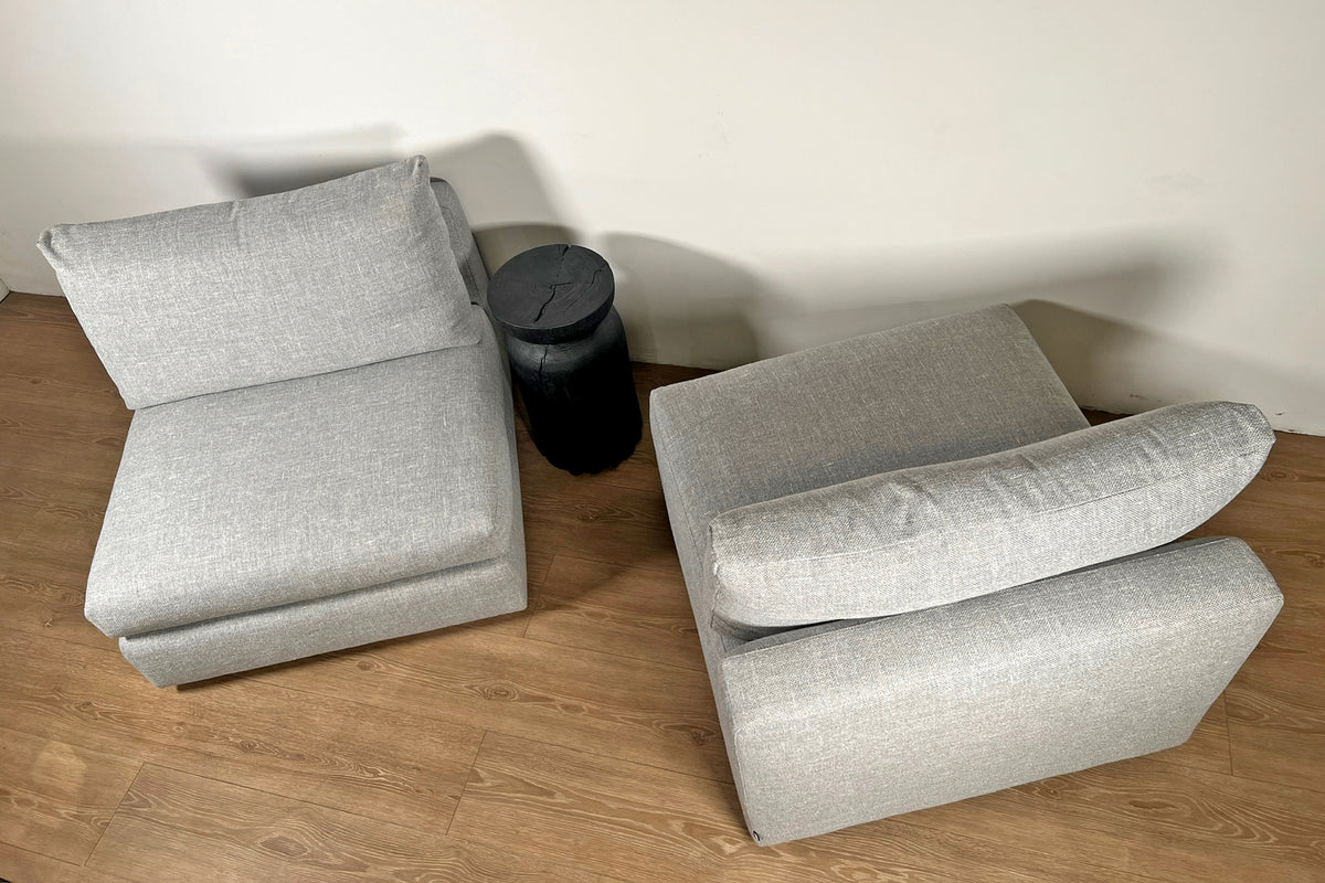 Armless Swivel Chair