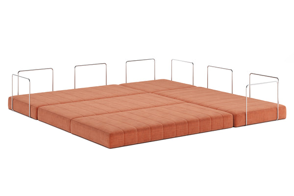 CozyPad Sofa Bed Corner With Arms