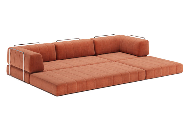 CozyPad Sofa Bed Grand With Arms