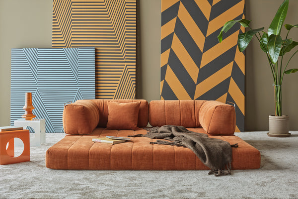 CozyPad Sofa Bed L Shape With Arms