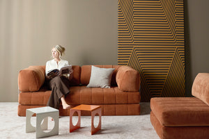 Cozy Pad Sofa With Arms