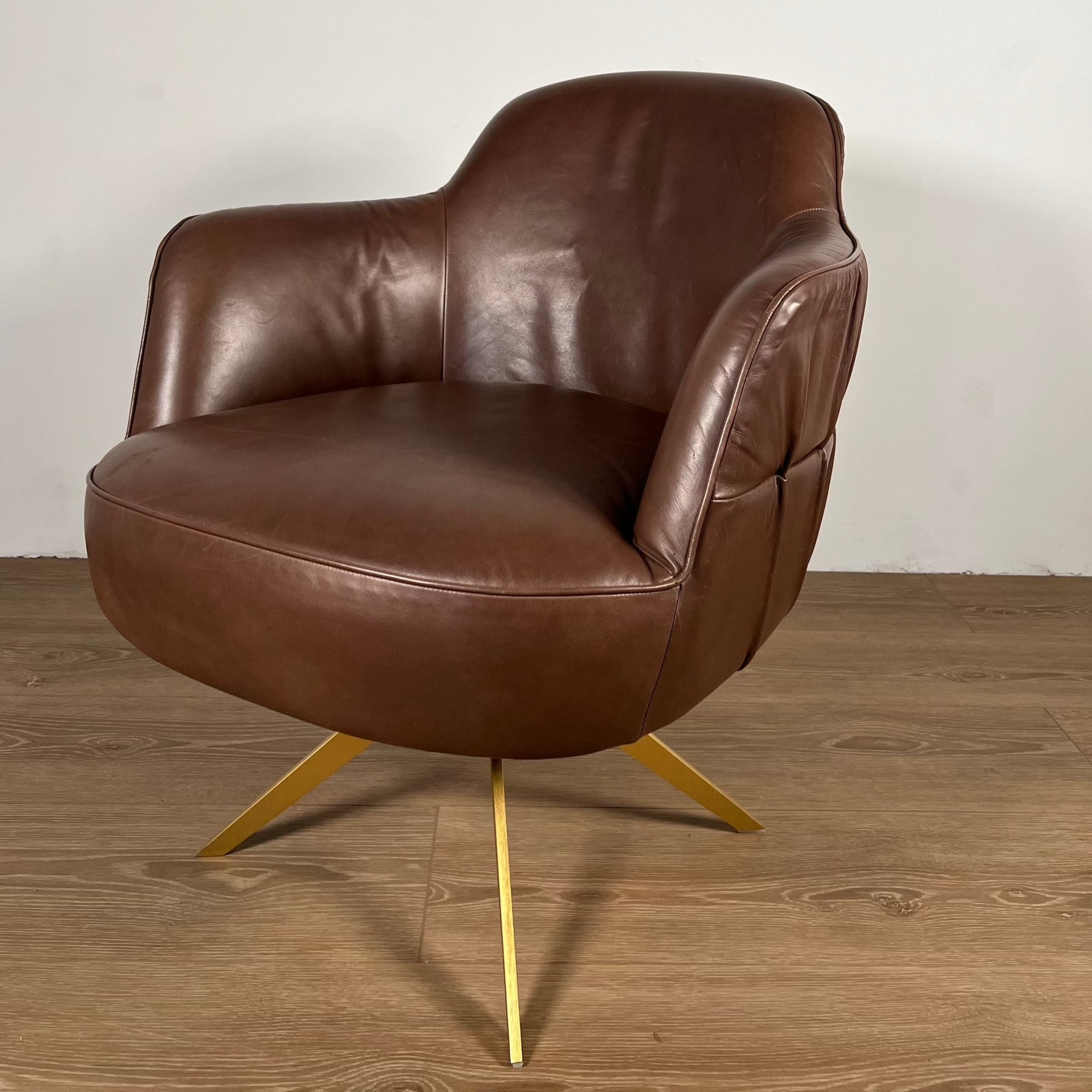 Leather Swivel Chair