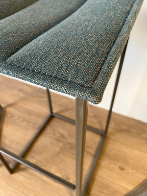 Bocca Fabric Bar Height Stool (Set of Three)