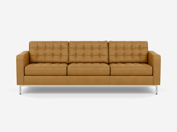 Reverie 3 Seat Leather Sofa