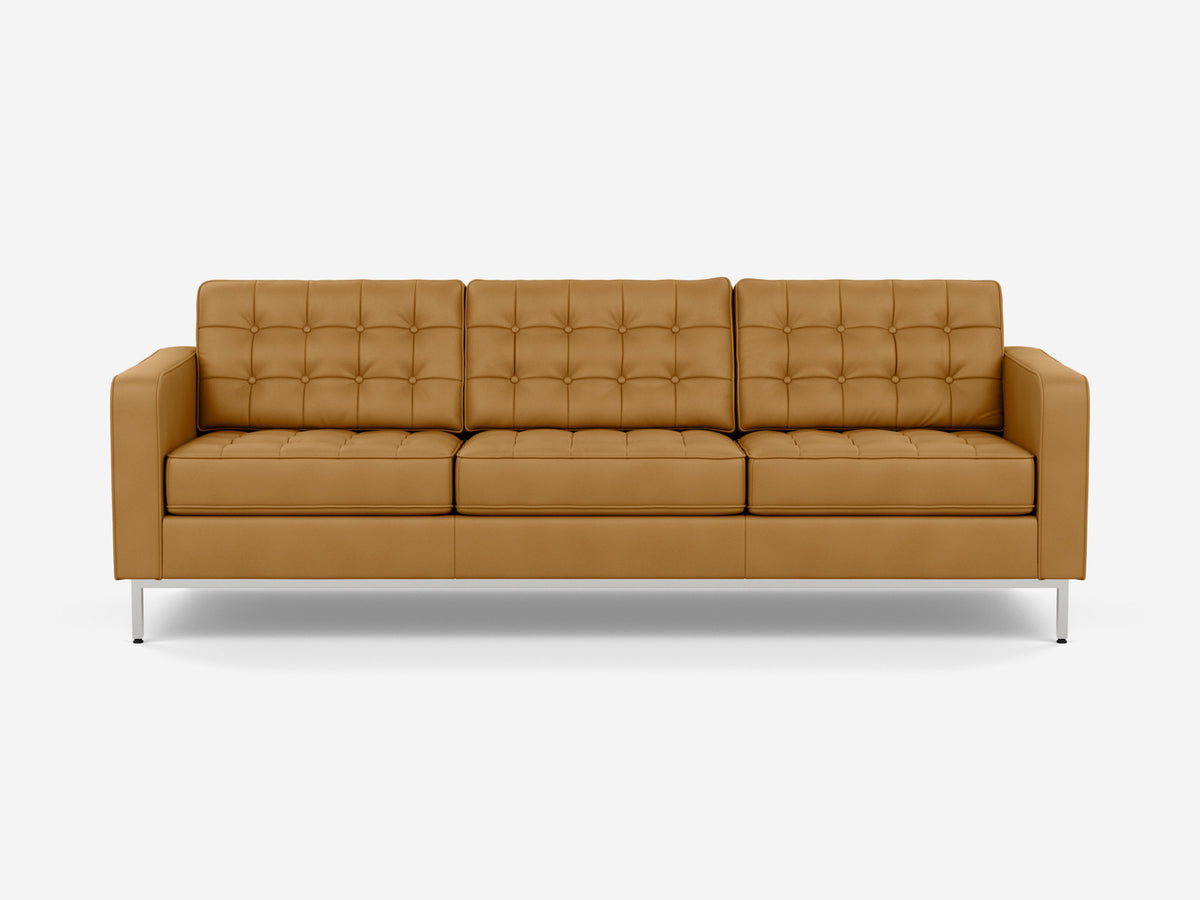 Reverie 3 Seat Leather Sofa