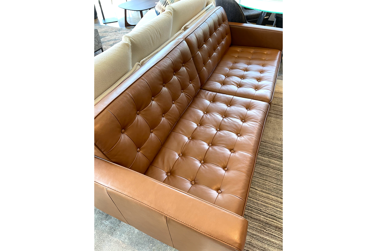 Reverie 86" Leather Sofa