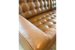 Reverie 86" Leather Sofa