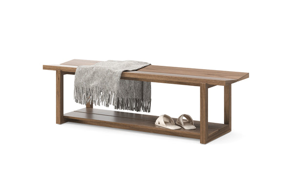 Kava Bench Walnut