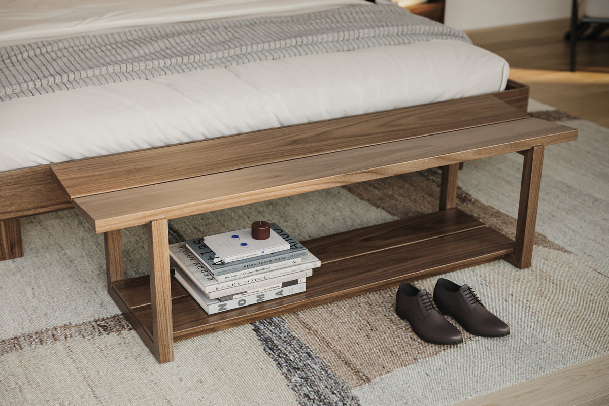 Kava Bench Walnut