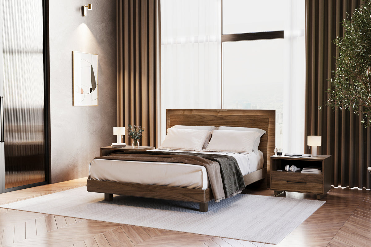 Kava Walnut Bed