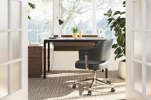Black Luma Lift Desk 6761