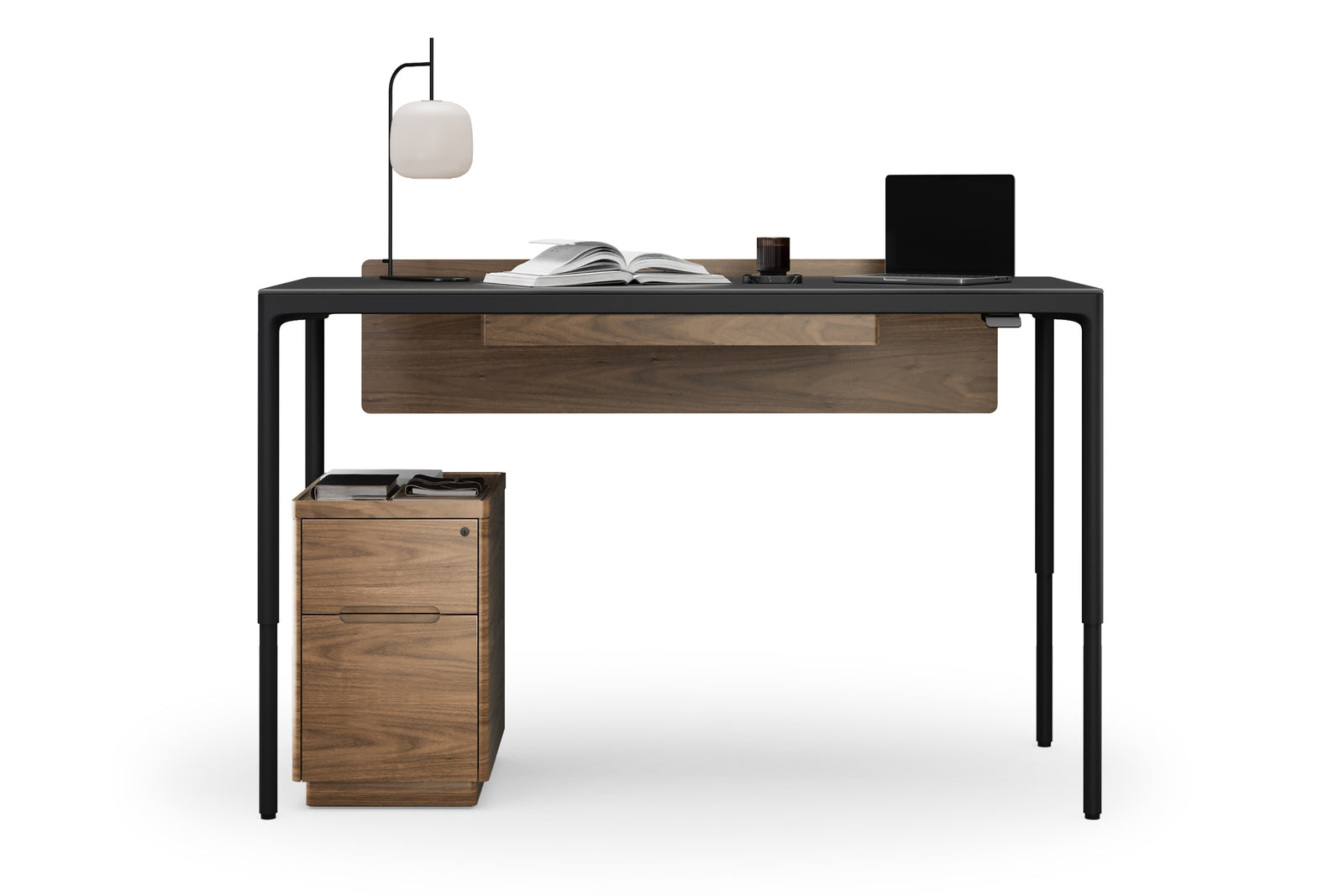 Black Luma Lift Desk 6762