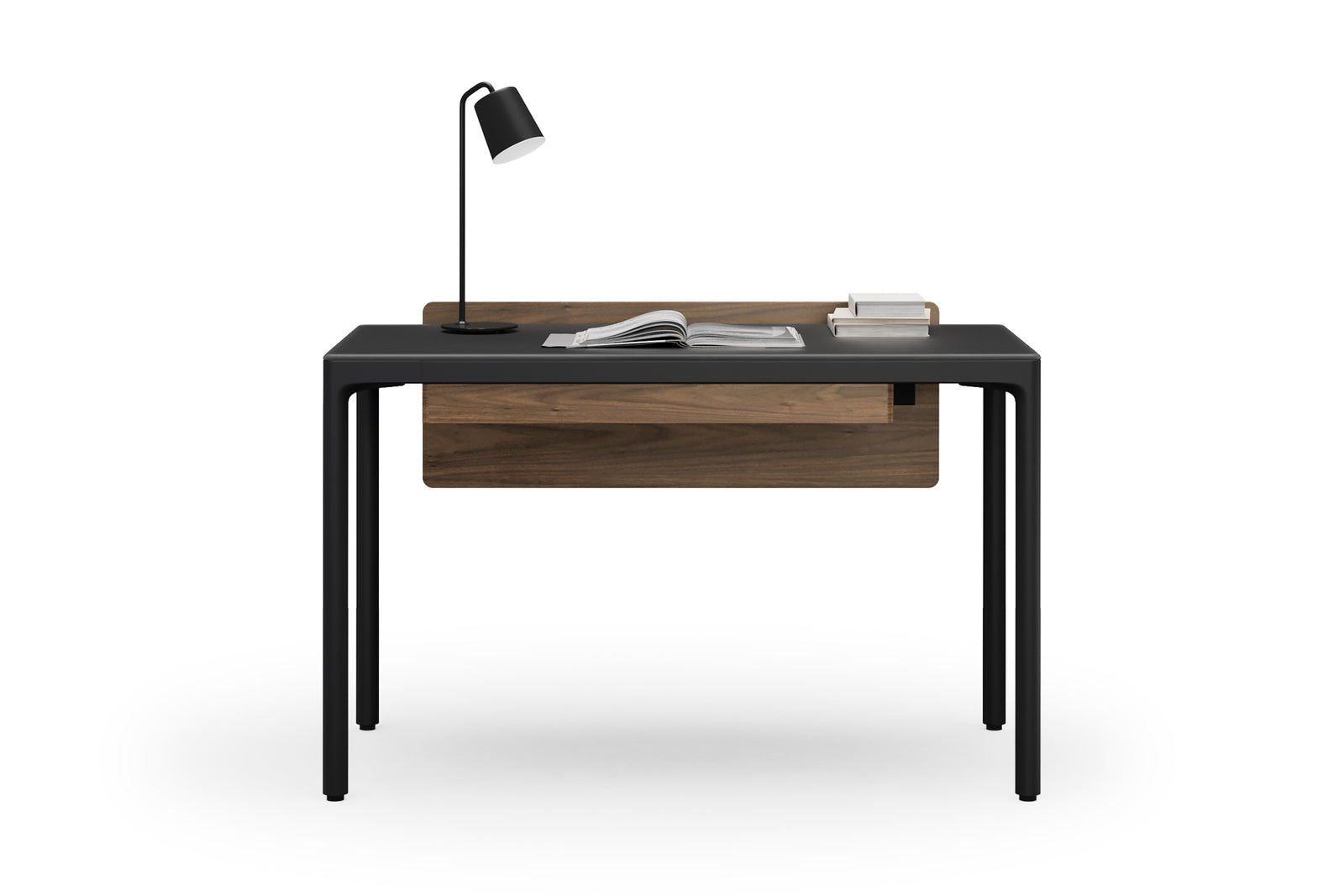 Black Luma Stationary Desk 6761S