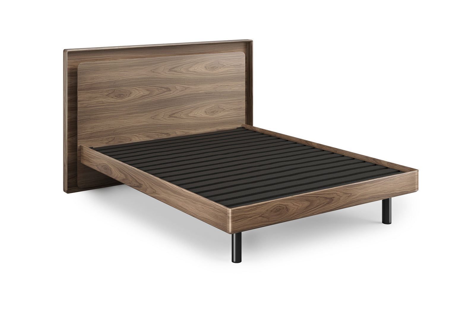 Up Linq Bed Natural Walnut