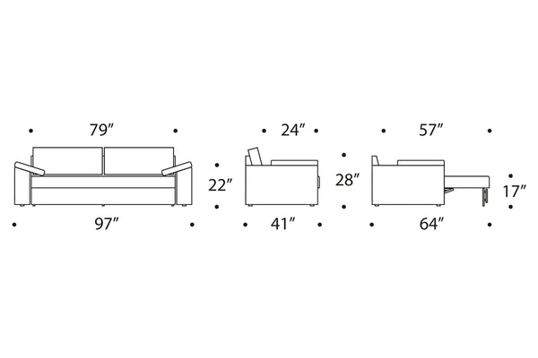 Vilander Sleeper with Cushions