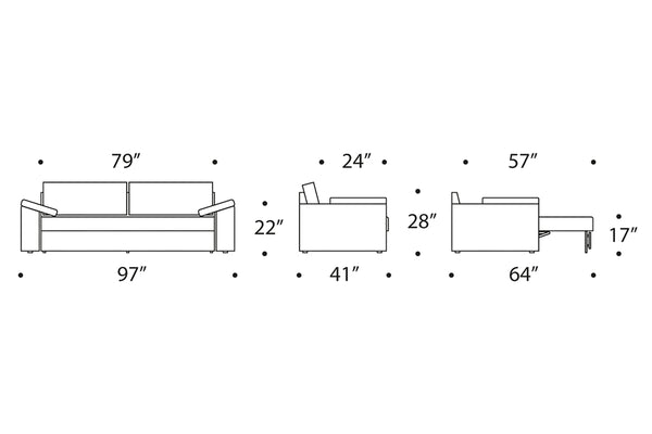 Vilander Sleeper with Cushions