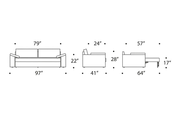 Vilander Sleeper with Cushions