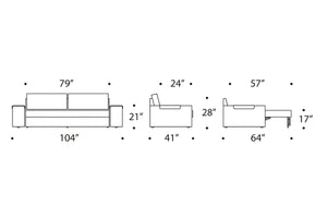Vilander Sleeper Wide Arm