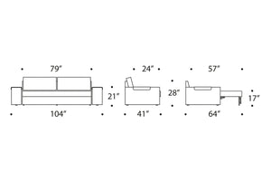 Vilander Sleeper Wide Arm