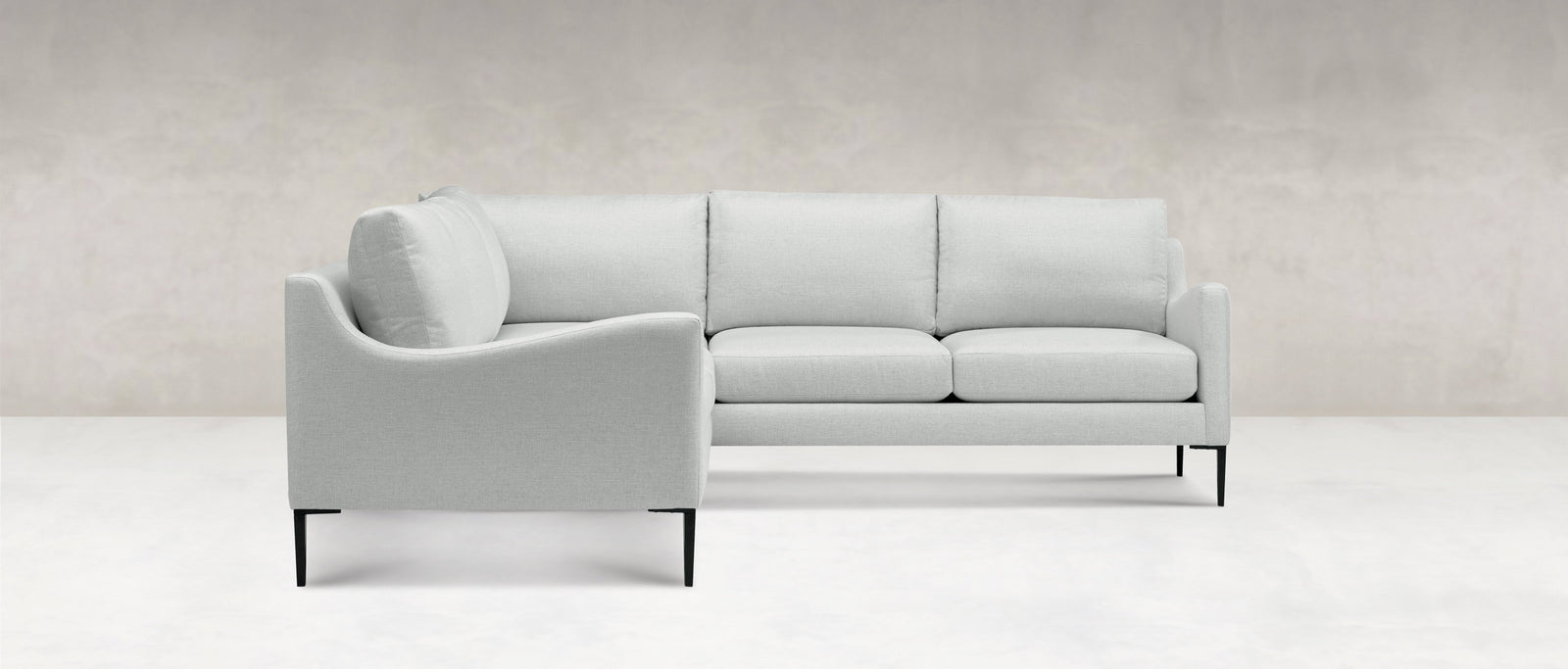 Sunday Down Slope Arm Sofa