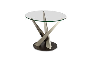 Crystal Curve Accent Tables
