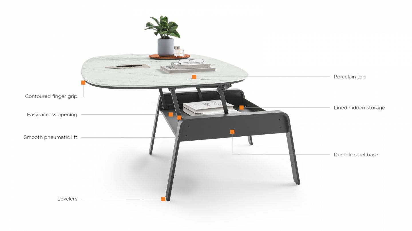 Cloud 9 Lift Coffee Table