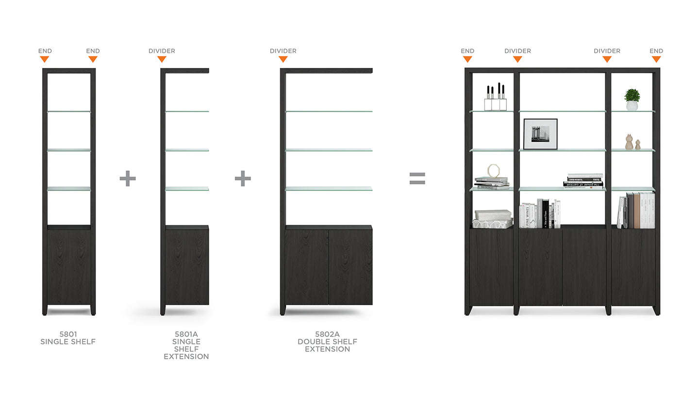 Linea Double Shelf Extension