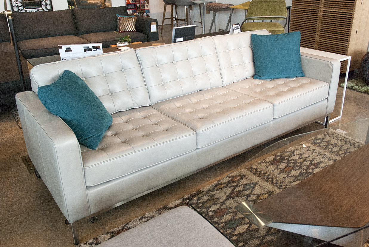 Reverie 3 Seat Leather Sofa