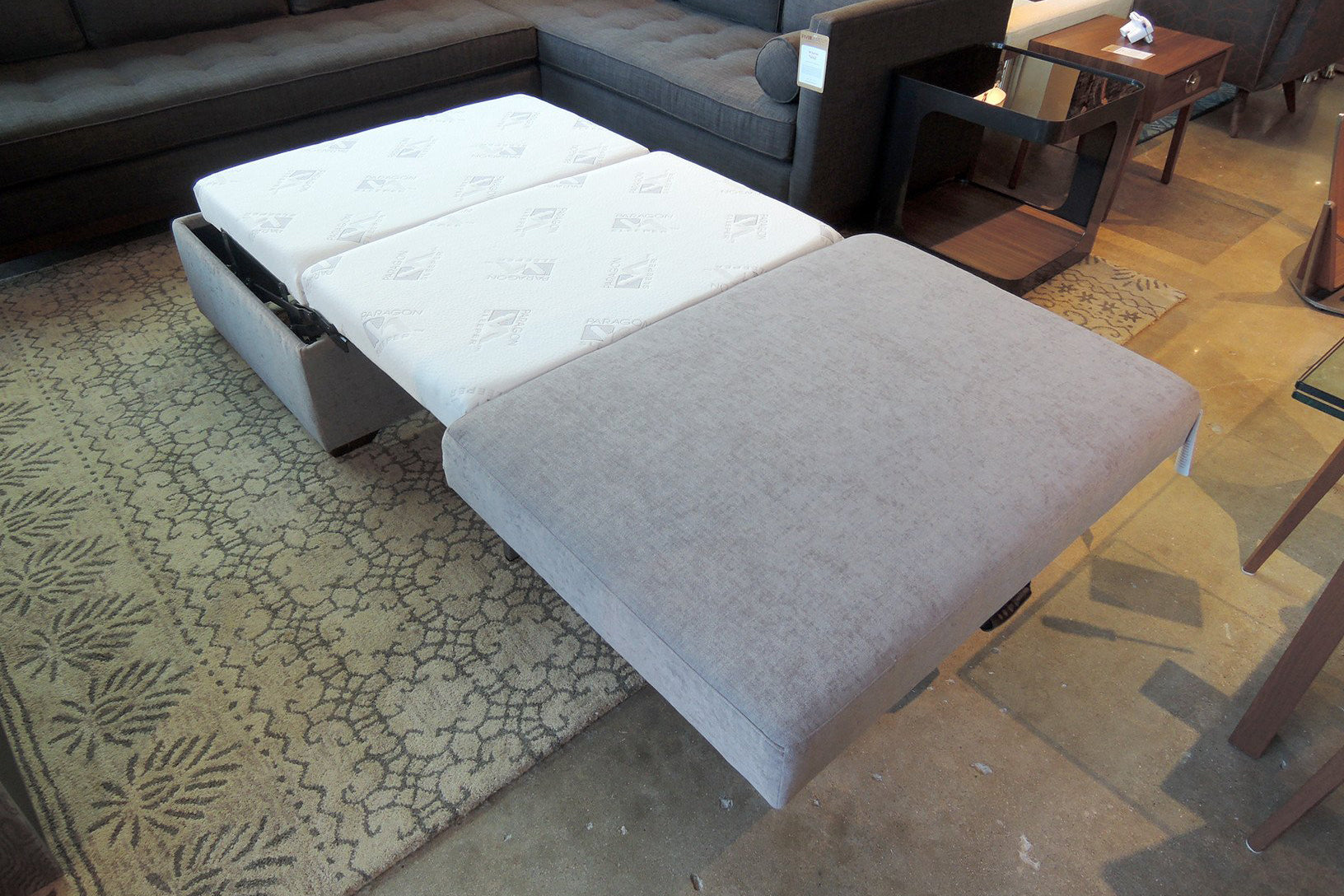 Ottoman with twin bed inside hotsell