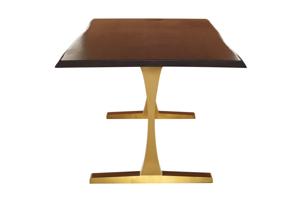 Toulouse Dining Table by Nuevo at Five Elements Contemporary Furniture