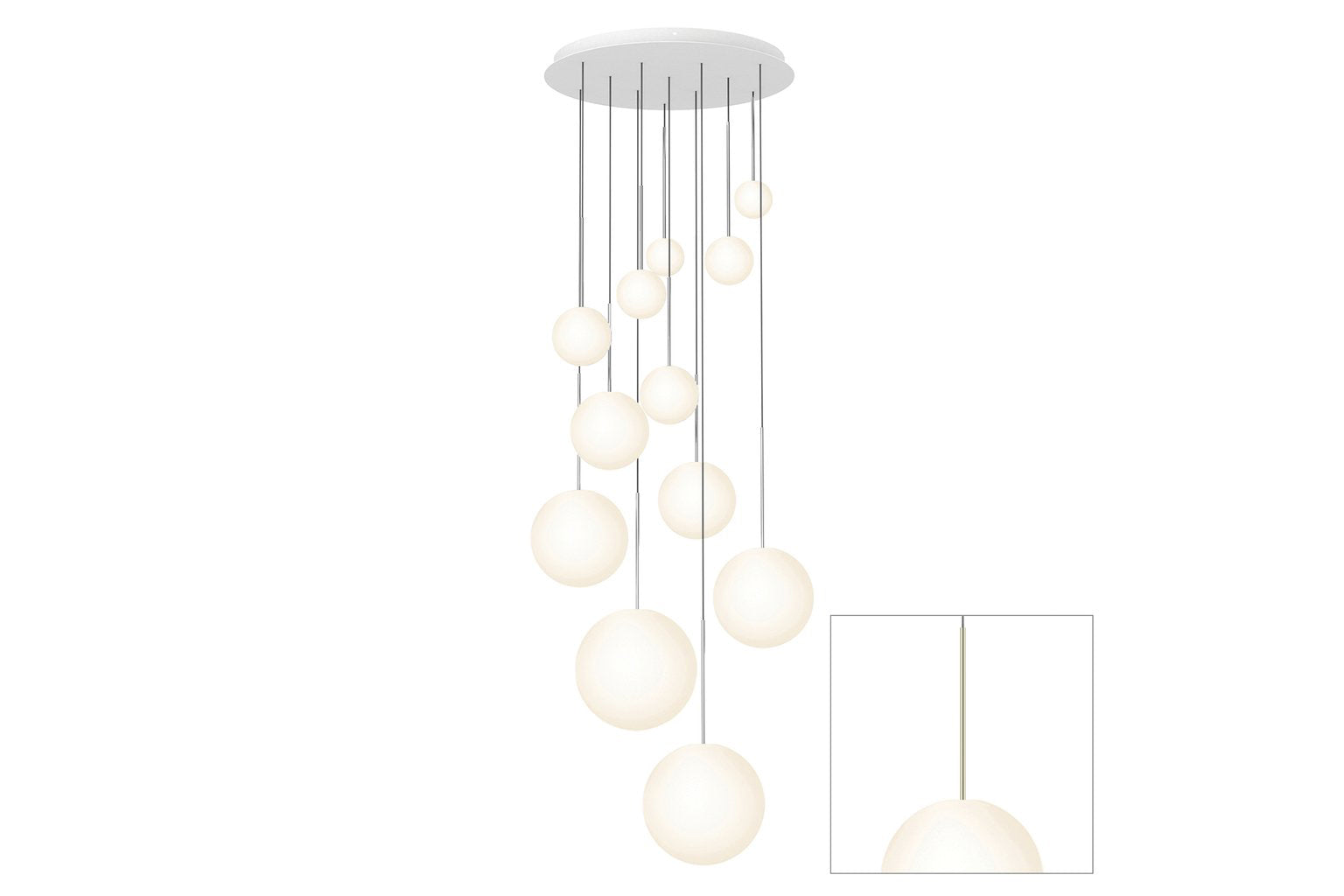 Bola Sphere Chandelier