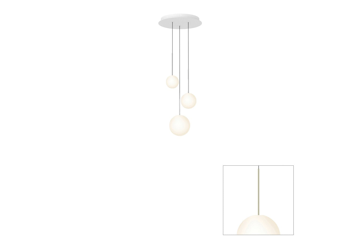 Bola Sphere Chandelier