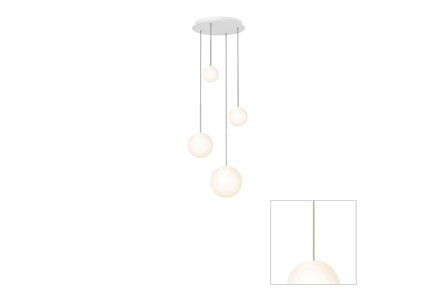 Bola Sphere Chandelier