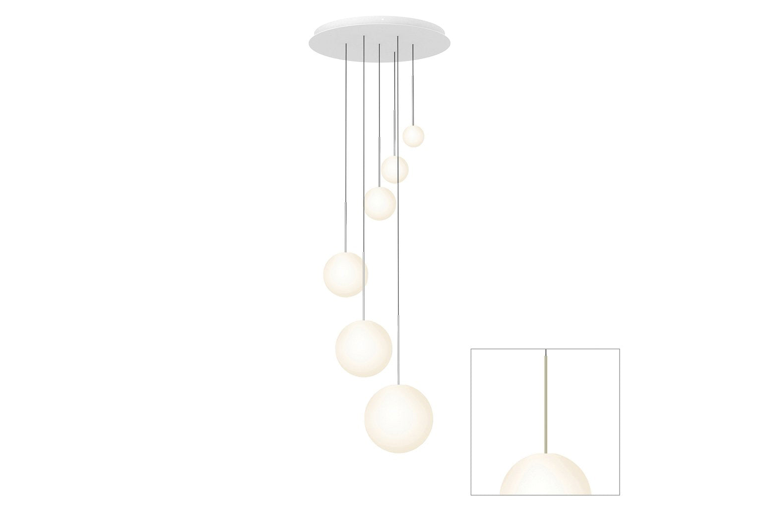 Bola Sphere Chandelier