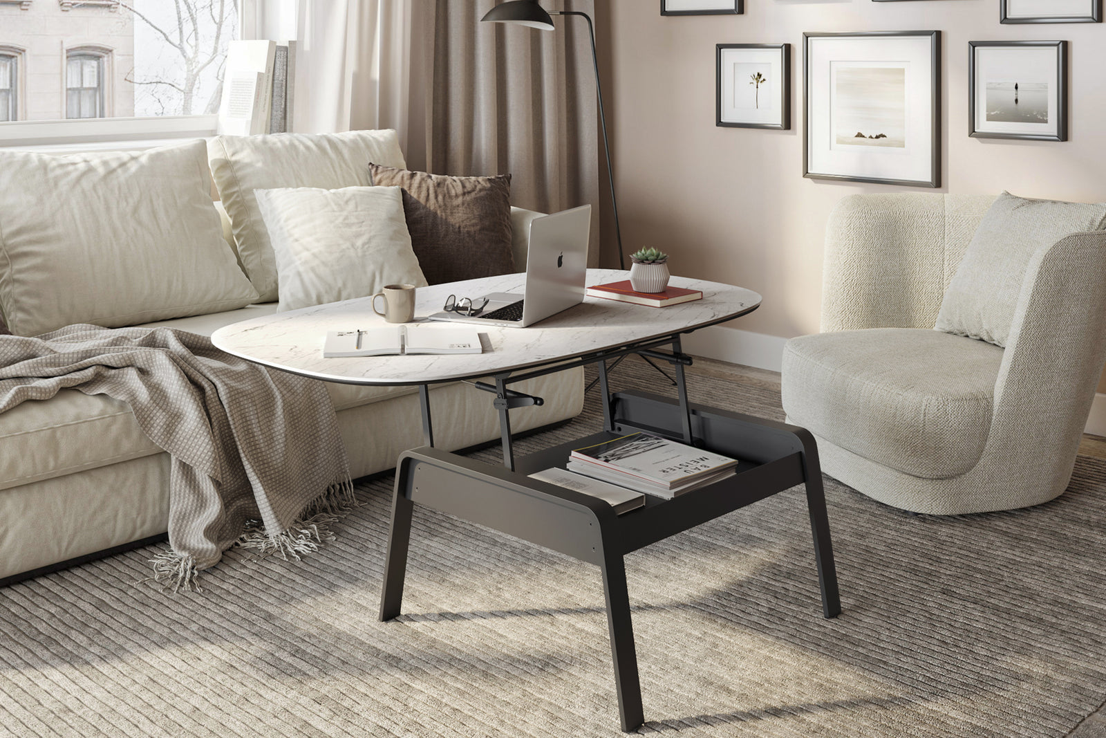 Cloud 9 Lift Coffee Table