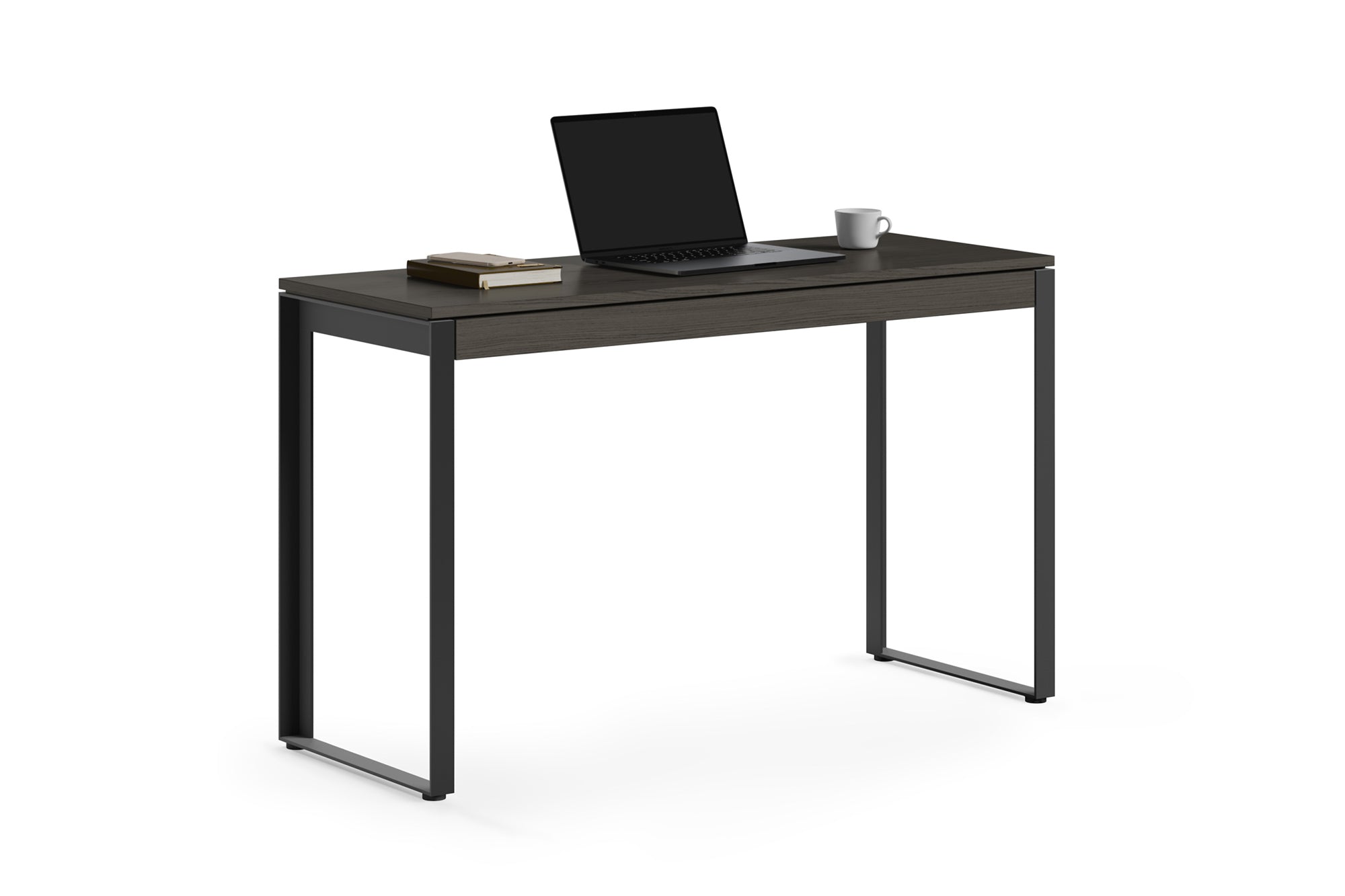 BDI Linea 6221 Office Desk - Charcoal Stained Ash