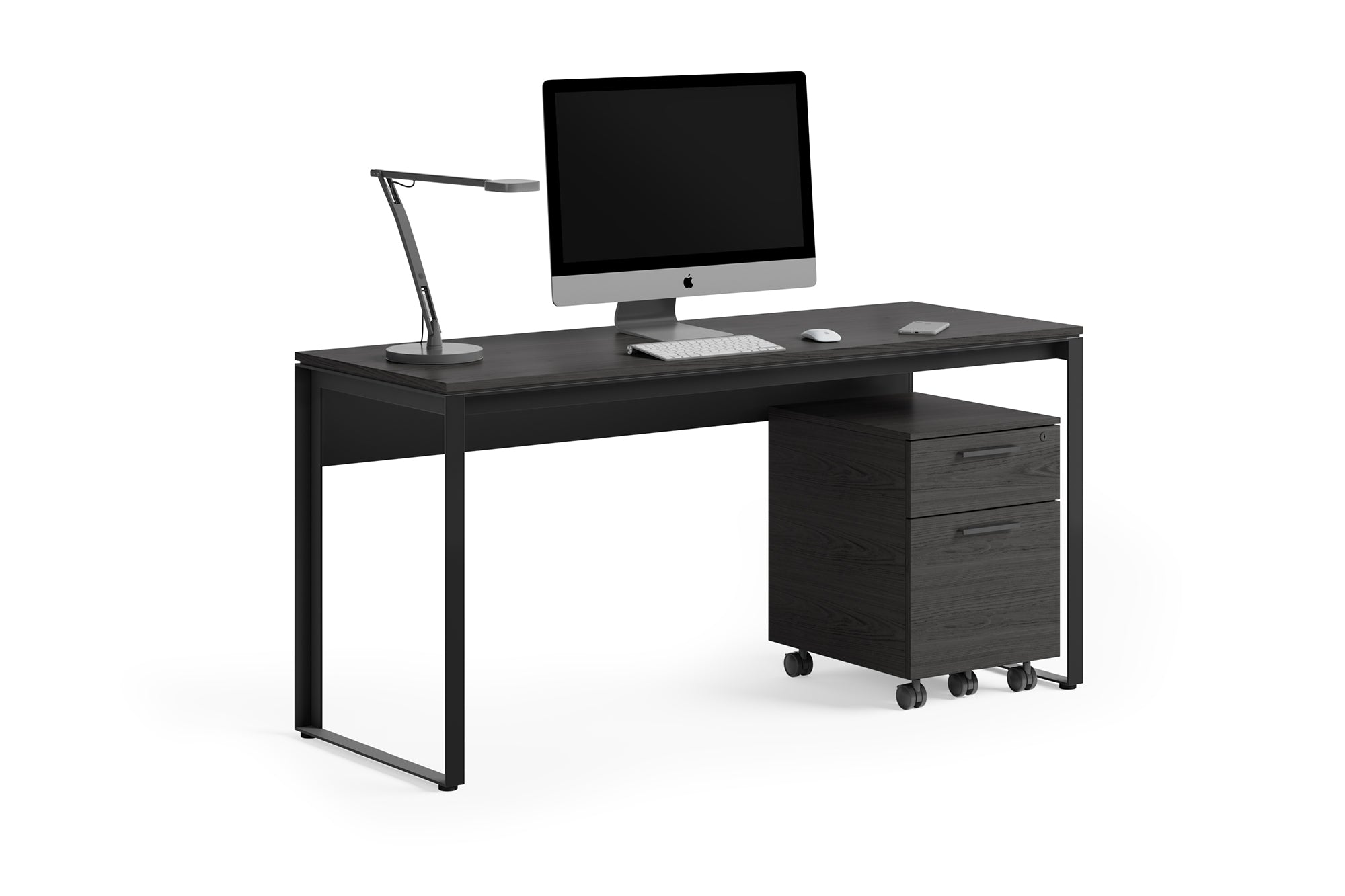Linea Work Desk and Return