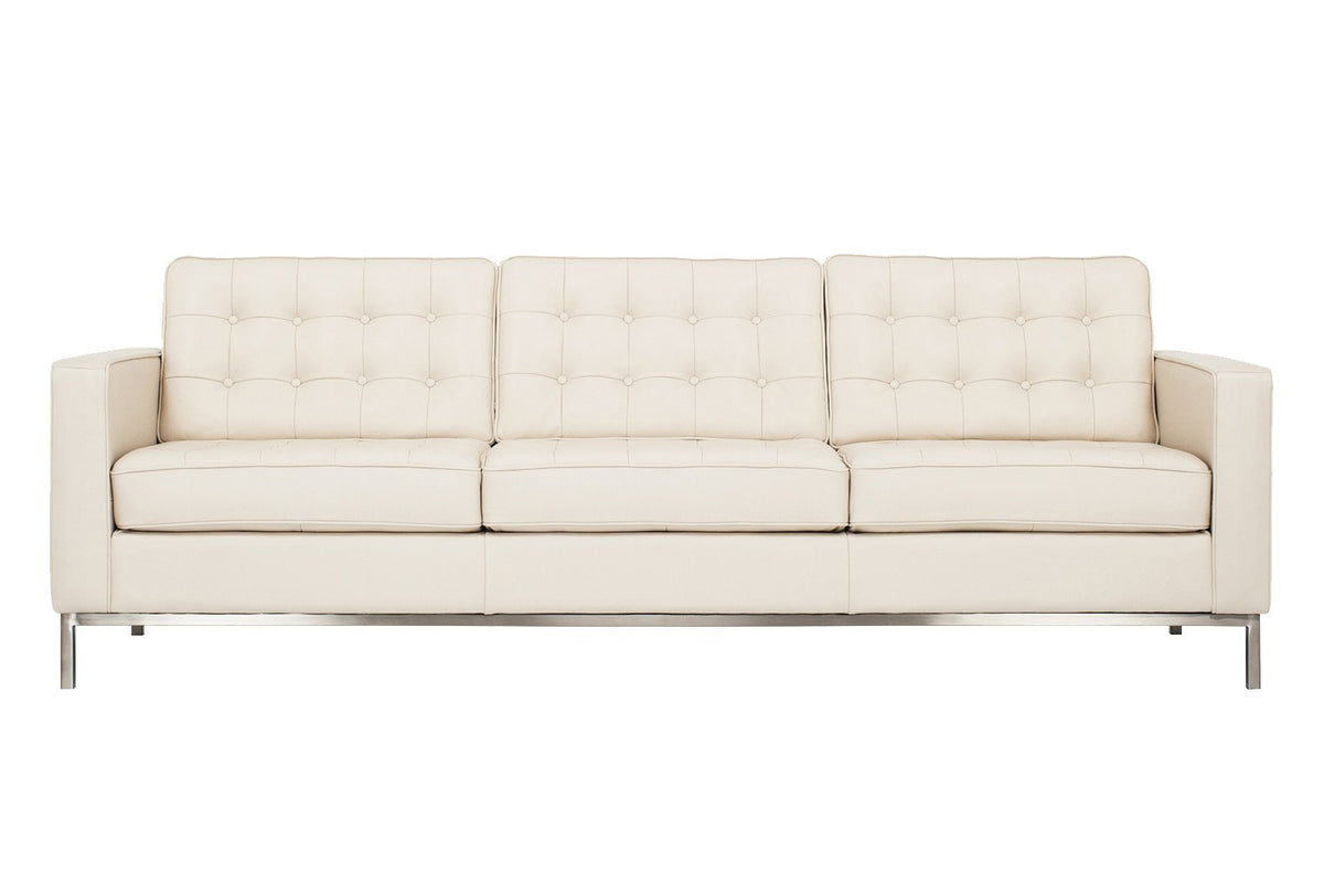 Reverie 3 Seat Leather Sofa