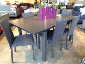 Vintage Zebra Dining Set