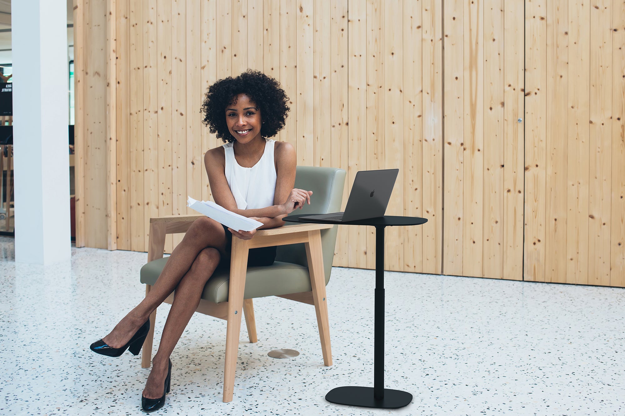 Serif Lift Laptop Table